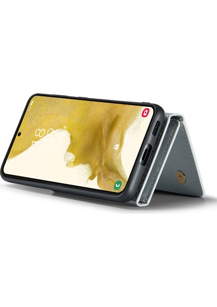 Samsung Galaxy S22 Plus 5g Glitter Bling Pu Deri Deri Manyetik Çıkarılabilir Kapak Pc+Tpu Kickstand Zipper Cep Cüzdan Telefon Kılıfı (Yurt Dışından) fırsatları