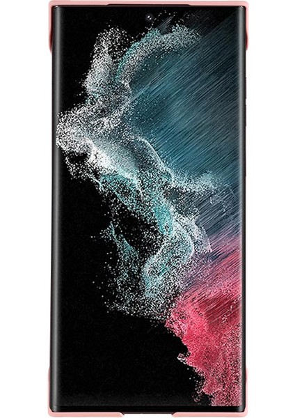 Samsung Galaxy S22 Ultra 5g Cilt Touch Çerçevesiz Telefon Kılıfı Sabit Pc Telefon Kapağı (Yurt Dışından) modelleri