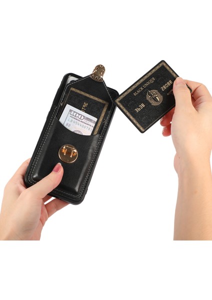 Samsung Galaxy S22 5g Kart Tutucu Kickstand Pu Deri+Tpu Telefon Kapağı (Yurt Dışından) fiyatları