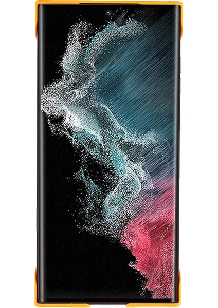 Samsung Galaxy S22 Ultra 5g Cilt Touch Çerçevesiz Telefon Kılıfı Sabit Pc Telefon Kapağı (Yurt Dışından) modelleri