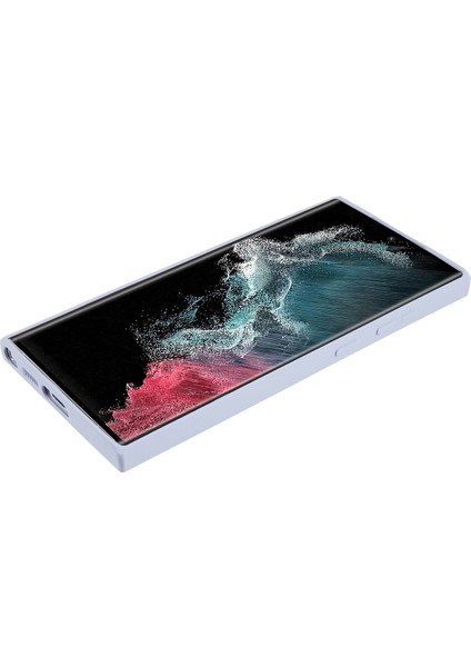 Samsung Galaxy S22 Ultra 5g Tpu Slip Anti-Slip Kauçuk Telefon Kılıfı Fiber Astar Kamera Lens Koruyucu Kapak (Yurt Dışından) fırsatları