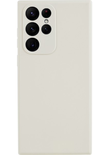 Samsung Galaxy S22 Ultra 5g Düz Kenar Tpu Kapak Lens Hassas Kesim Şeker Renkli Telefon Kılıfı (Yurt Dışından)