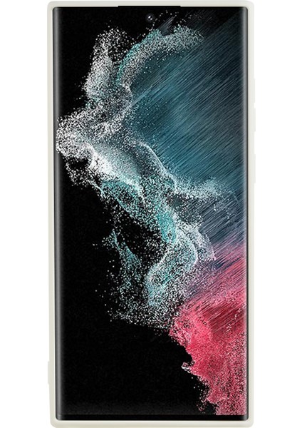 Samsung Galaxy S22 Ultra 5g Düz Kenar Tpu Kapak Lens Hassas Kesim Şeker Renkli Telefon Kılıfı (Yurt Dışından) fiyatları