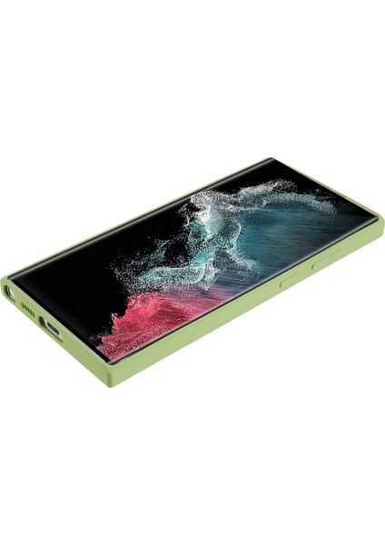 Samsung Galaxy S22 Ultra 5g Tpu Slip Anti-Slip Kauçuk Telefon Kılıfı Fiber Astar Kamera Lens Koruyucu Kapak (Yurt Dışından) fırsatları