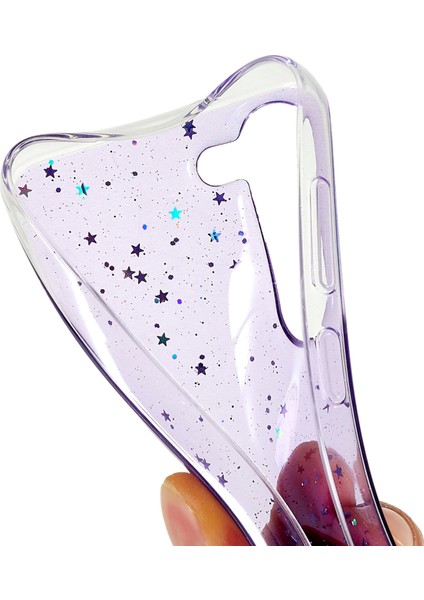 Samsung Galaxy S22 Plus 5g Starry Sky Sparkle Epoksi Telefon Kılıfı Şok Geçirmez Yumuşak Tpu Koruyucu Arka Kapak (Yurt Dışından) modelleri