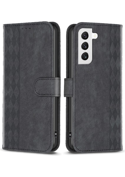 Samsung Galaxy S22 5g Deri Kapak Için, Cüzdan Standı Çizik Geçirmez Flip Telefon Kasası (Yurt Dışından)