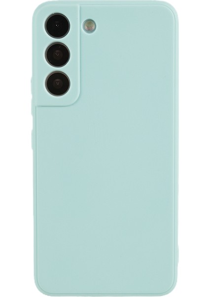 Samsung Galaxy S22 5g Düz Kenar Tasarım Tpu Telefon Kılıfı Kesin Kesim Kamera Koruma Kapağı (Yurt Dışından)