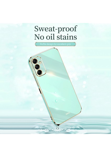 Samsung Galaxy M14 5g Elektrokaplatma Kenar Kılıfı Yumuşak Tpu Şok Geçirmez Telefon Kapağı (Yurt Dışından) fiyatları