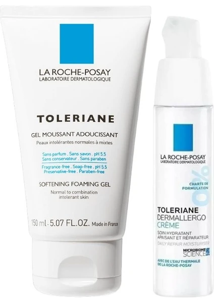 La Roche Posay Toleriane Temizleme ve Nemlendirme Kiti