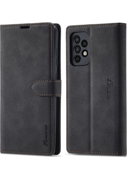Samsung Galaxy A33 5g Cep Telefonu Kapağı, Flip Deri Cüzdan Stand Anti-Çizelge Telefon Kılıfı (Yurt Dışından)