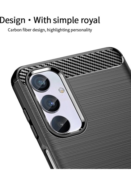 Samsung Galaxy M54 Mofı Jk Tpu Serisi-1, Esnek Tpu Kapak Karbon Fiber Fırçalı Telefon Kabuğu (Yurt Dışından) modelleri