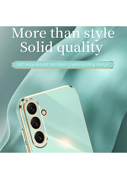 Samsung Galaxy M54 Tpu Telefon Kılıfı 5g Tam Kamera Koruması Elektrumanlı Altın Kenar Kapağı (Yurt Dışından) modelleri