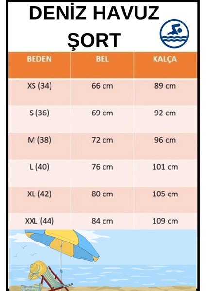 Missmaral Kadın Siyah Deniz Havuz Şortu Yüksek Bel Mevsimlik Günlük Kullanıma Uygun 1080