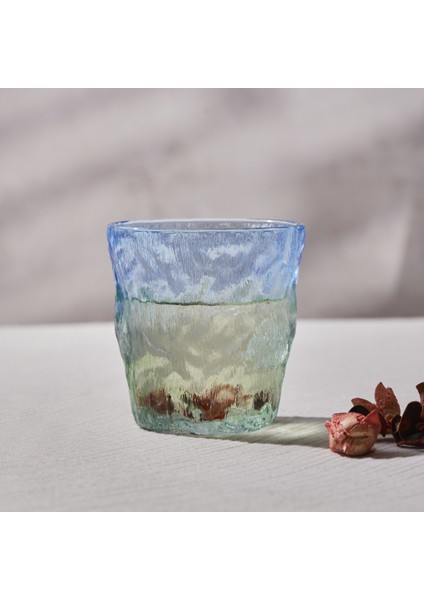Glacier Tekli Su Bardağı Mavi Yeşil 287 ml