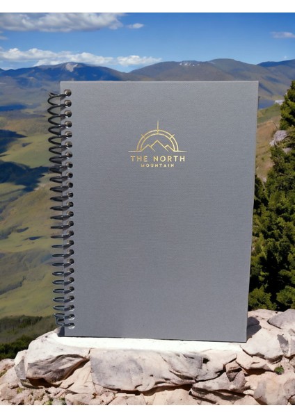 The North Mountan Çizgili-Düz 16X22 Defter 120 Yaprak