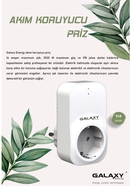 Akım Koruma Prizi - A220