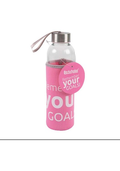 Kılıflı Cam Matara 500 ml