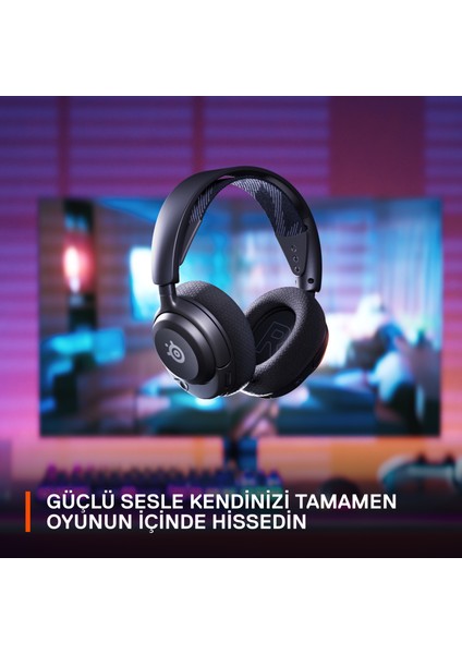 Steelseries Arctis Nova 4 Kablosuz Çoklu Platform Oyun Kulaklığı