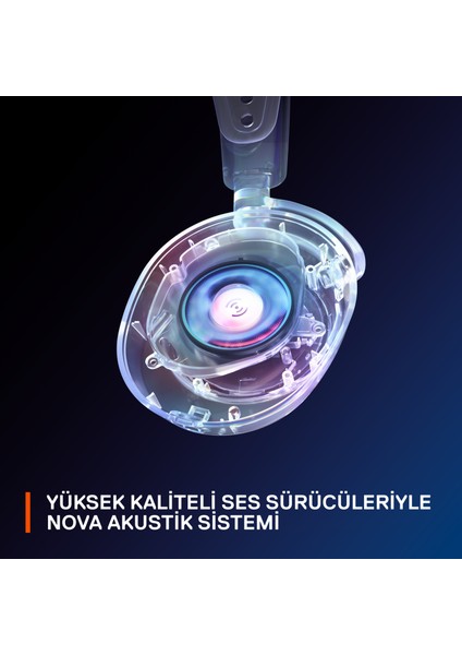 Steelseries Arctis Nova 4 Kablosuz Çoklu Platform Oyun Kulaklığı