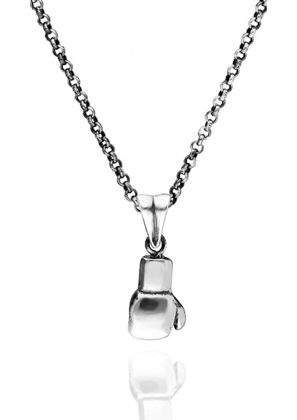 925 Ayar Gümüş Boks Eldiveni Kolye fiyatları