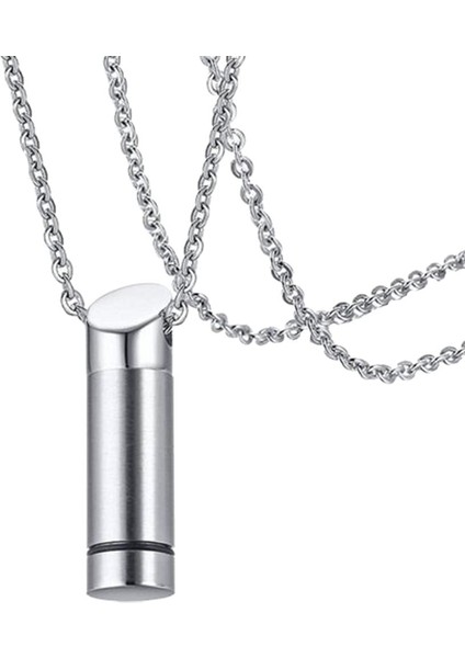 Su Geçirmez Paslanmaz Çelik Urn Tüp Keepsake Kolye ile Zincir Kolye (Yurt Dışından) modelleri