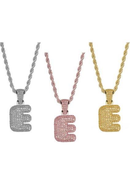 E Harfi Kolye Kolye Altın (Yurt Dışından) indirimleri