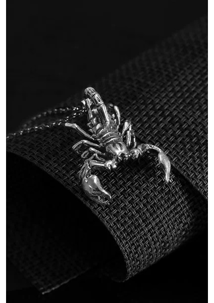 925 Ayar Gümüş Akrep Kolye modelleri