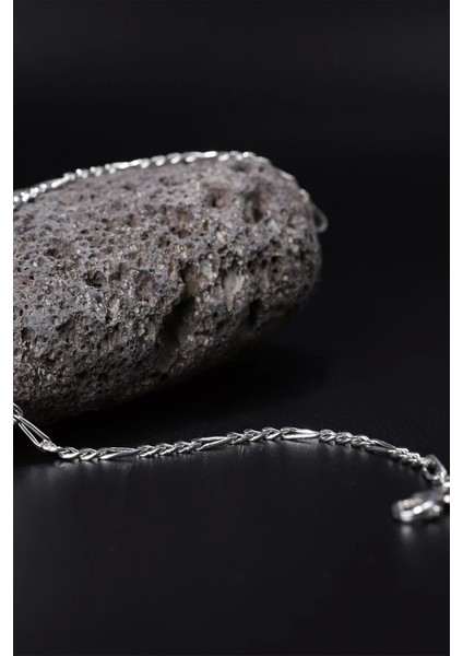 925 Ayar 3+1 Gümüş Zincir Bileklik Silver fiyatları