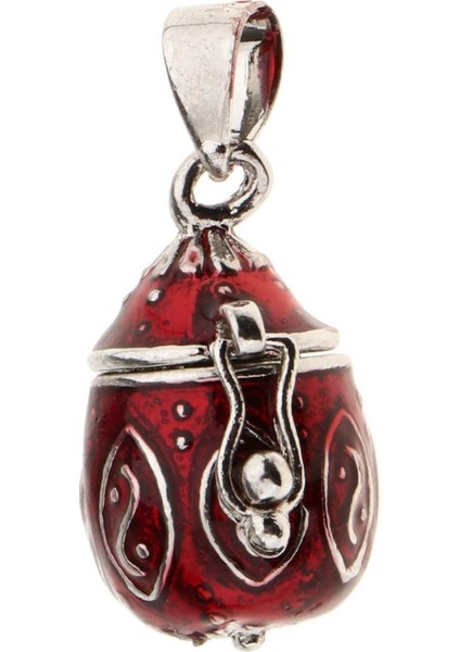 Waterdrop Vintage Kül Tutucu Anıt Keepsake Charms Insan Pet Urn Anıtı Kırmızı (Yurt Dışından)