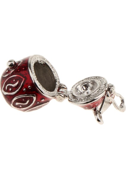 Waterdrop Vintage Kül Tutucu Anıt Keepsake Charms Insan Pet Urn Anıtı Kırmızı (Yurt Dışından)