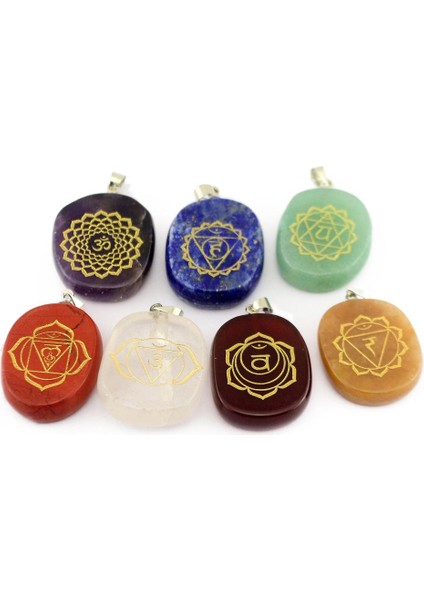 Reiki Çakra Gemstone Palmiye Taş Endişe Taş Kristal Kolye Kolye (Yurt Dışından) fiyatları