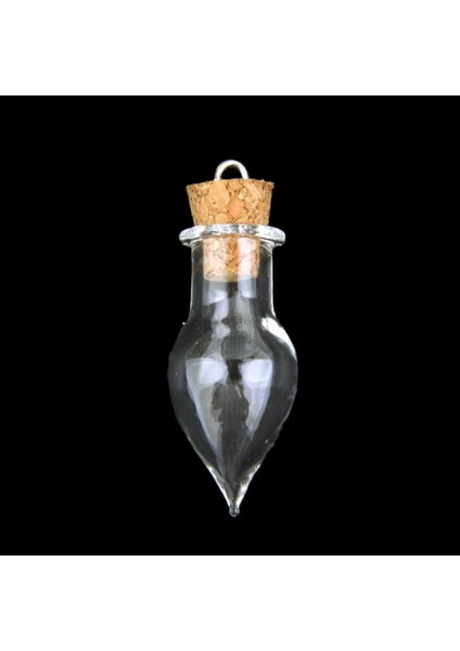 10 Adet Berrak Cam Mantar Şişeleri Şişe Dileyen Şişe Diy Kolyeler Huni ile (Yurt Dışından)