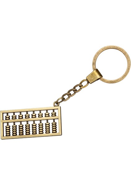 Abacus Vintage Stil Metal Bronz Anahtarlık Anahtarlık Takı Yapımı Kolye (Yurt Dışından)