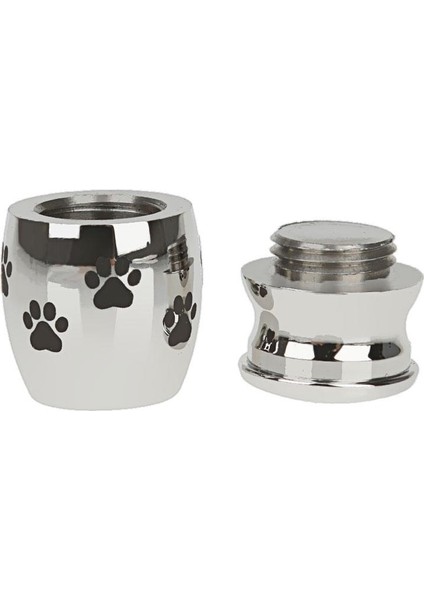 Insan / Pet Külleri Için Mini Urn-Çelik Anıt Keepsake Bellek Gümüş Pençeleri (Yurt Dışından)