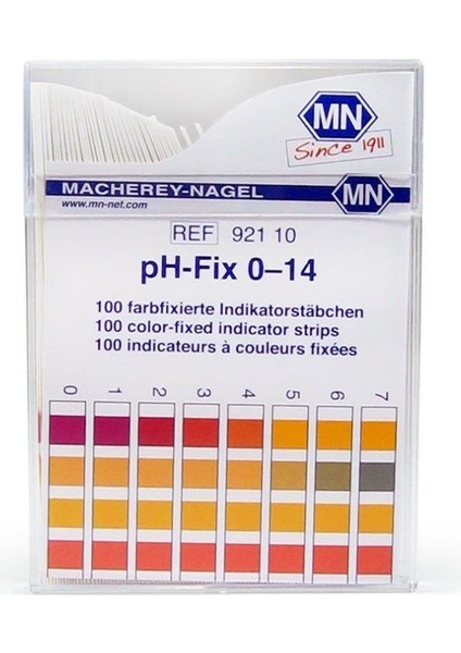 Ph Indikatörü - 0,0 - 14,0 Ph - M&n