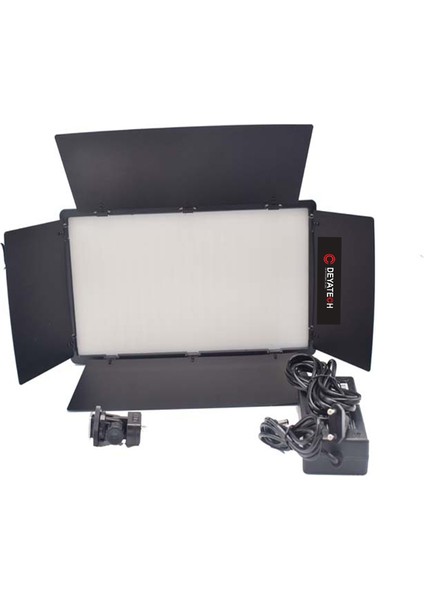 Pro LED 800 Video Youtube Çekim Işığı Çift Bataryalı LED Aydınlatma Işık