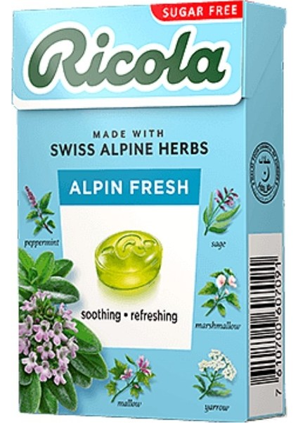 Alpin Fresh Sugar Free Candy 40 G