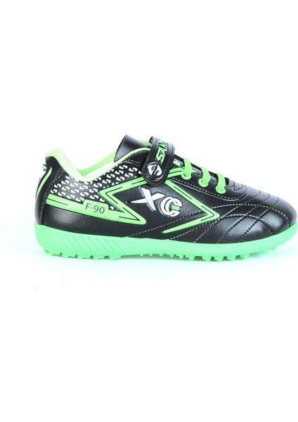 Moda Ayakkabı 3258 Çocuk Halı Saha Ayakkabı - MDS00867-YEŞIL-34