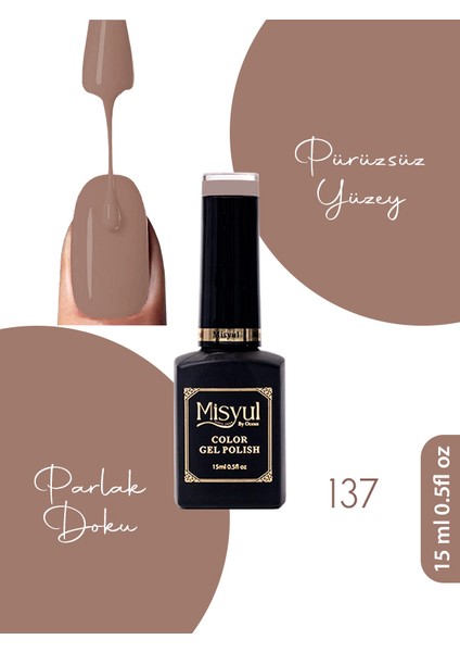Kalıcı Oje, Uv LED Kalıcı Oje Nail Art 15ML