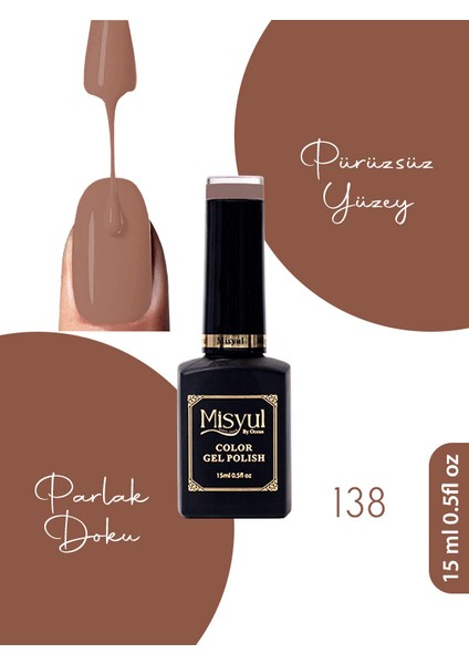 Kalıcı Oje, Uv LED Kalıcı Oje Nail Art 15ML