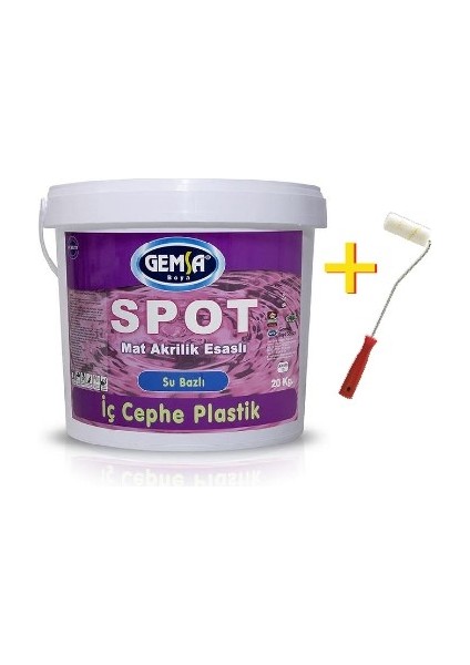 Spot Plastik Su Bazlı Iç Cephe Boyası Gül Kurusu