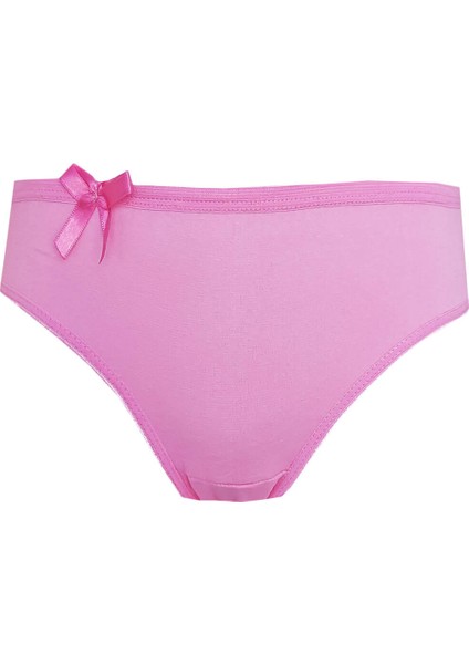 Kadın Bikini Külot Pamuklu Renkli Ekonomik Rahat