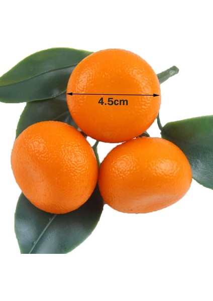 5 Adet Yapay Portakal Simülasyon Meyve Seti Dekorasyon Için Plastik Gerçekçi Meyve Turuncu (Yurt Dışından) fiyatları