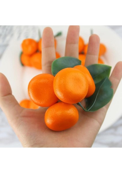 5 Adet Yapay Portakal Simülasyon Meyve Seti Dekorasyon Için Plastik Gerçekçi Meyve Turuncu (Yurt Dışından) indirimleri