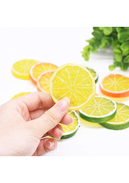 30 Adet Yapay Limon Sarısı Yapay Limon Dilimleri Yapay Meyve Seti (Yurt Dışından) indirimleri