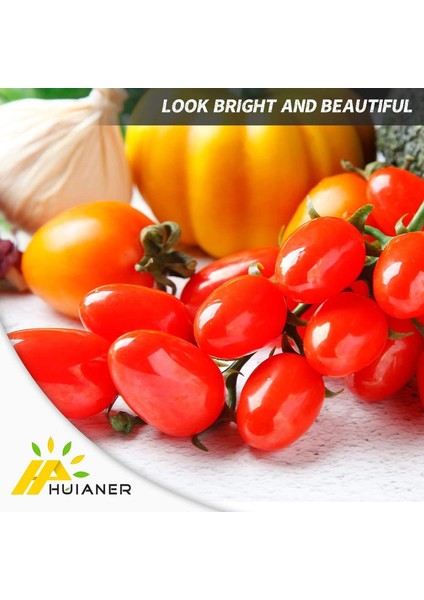 Yapay Kiraz Domates Yapay Kırmızı Kiraz Domates Yapay Meyve Plastik Simülasyon Ev Mutfak Dekorasyon Kırmızı (Yurt Dışından) fiyatları