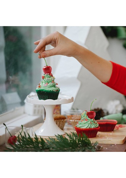 100 Adet Yapay Kiraz 50 Adet Kırmızı Kiraz+50 Adet Kırmızı Siyah Kiraz ile Süslenmiş (Yurt Dışından) indirimleri