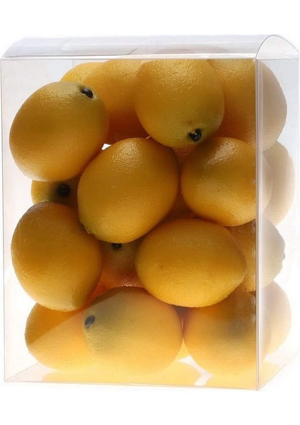 24 Adet Yapay Meyve Sarı Limon Dekorasyonu Sarı 2,2 Inç (Yurt Dışından) fırsatları