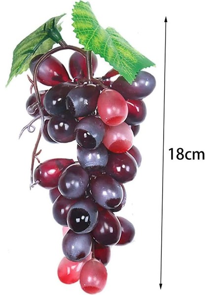 3'lü Simüle Plastik Meyve Üzüm Ipi Dekorasyon Siyah Yeşil Akik (Yurt Dışından) fiyatları
