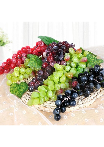 3'lü Simüle Plastik Meyve Üzüm Ipi Dekorasyon Siyah Yeşil Akik (Yurt Dışından) fırsatları